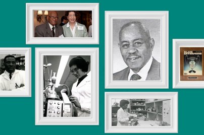 collage of black innovators